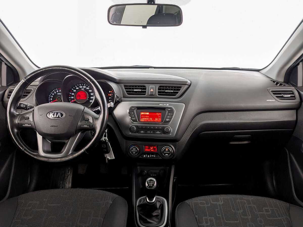 Kia Rio 5-speed, 2014 Фото №12