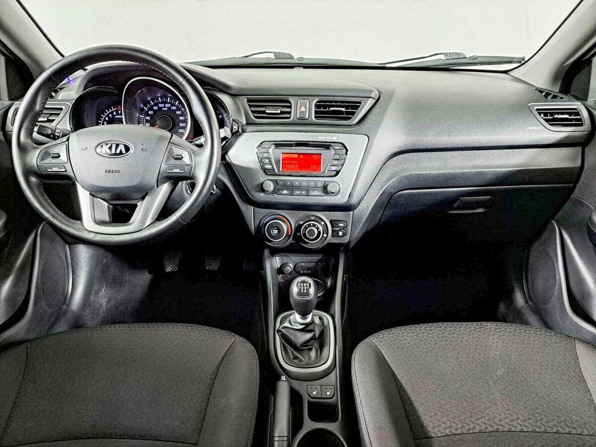 Kia Rio 5-speed, 2014 Фото №12