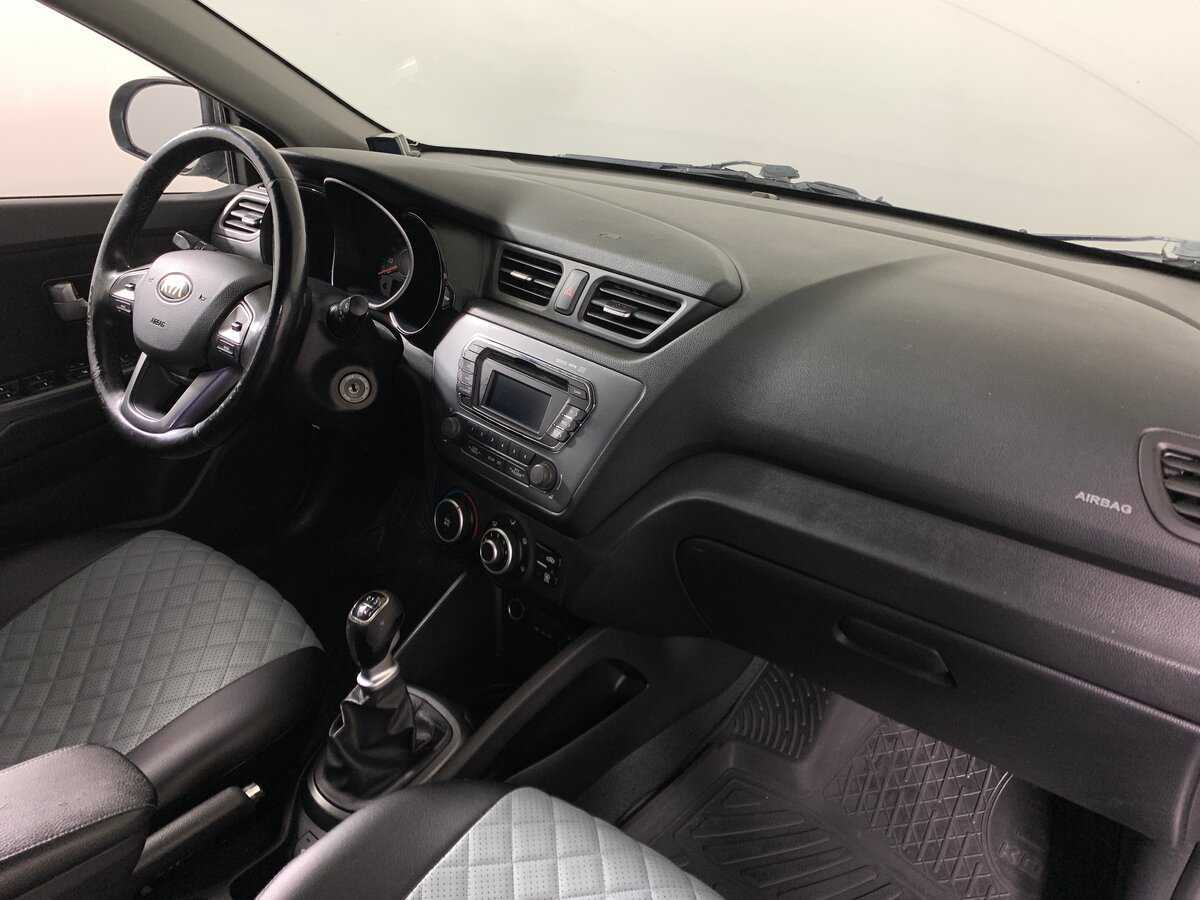 Kia Rio 5-speed, 2014 Фото №11