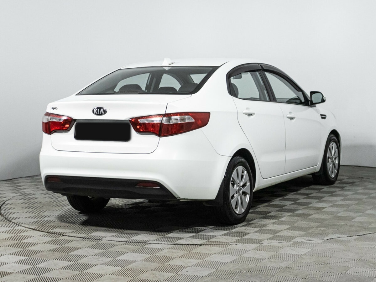 Kia Rio 5-speed III, 2013 Фото №5