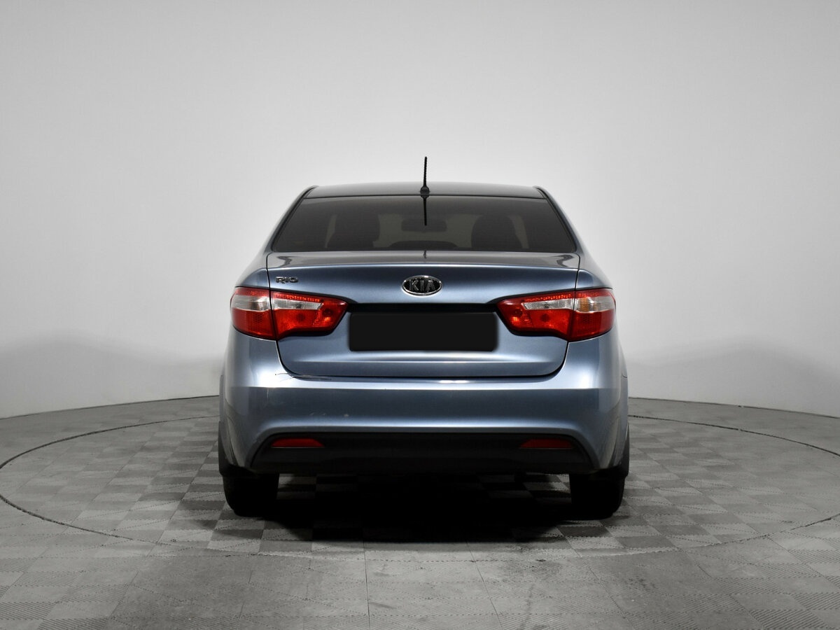 Kia Rio 5-speed III, 2012 Фото №6