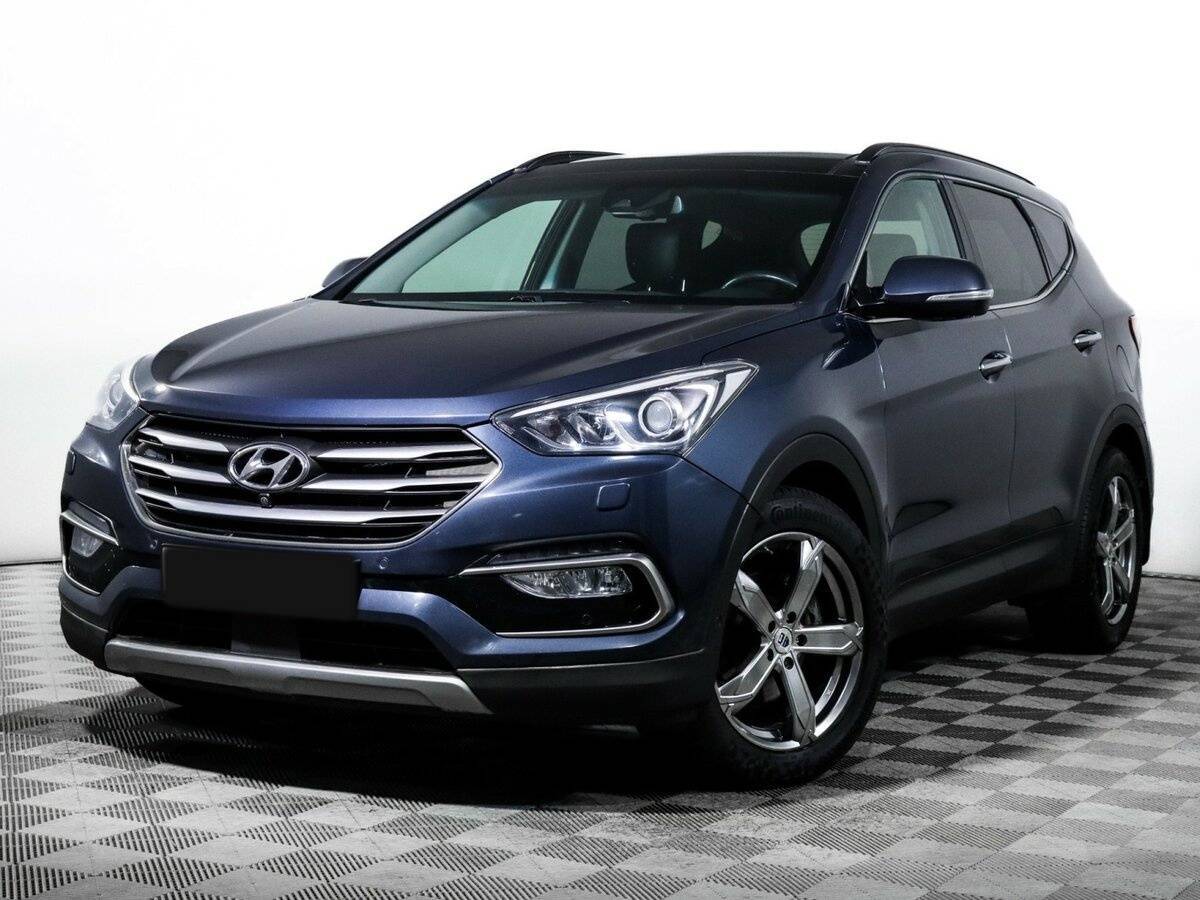 Hyundai Santa Fe, 2016 - 142 322 км. | Фото №1